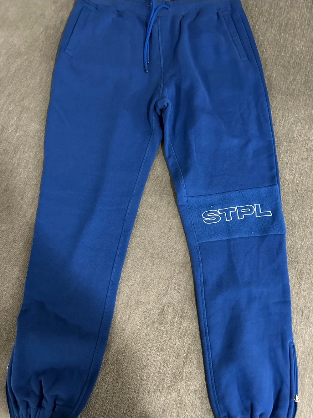 Staple Royal Blue Hooded Sweatshirt & Joggers Set